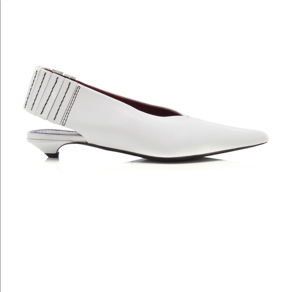 Proenza Schouler Embellished Leather Slingbacks